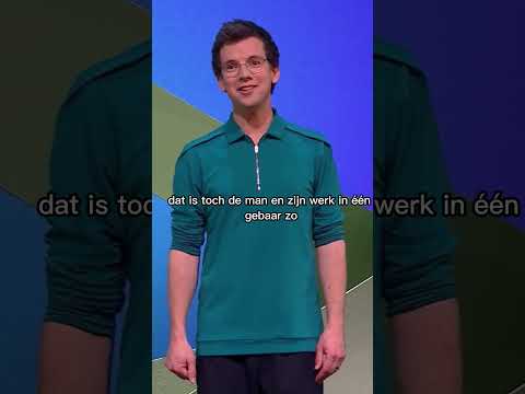Ik gooi hem er nog maar eens in, met credits voor de voorspellende gaven van het Gebarencentrum!