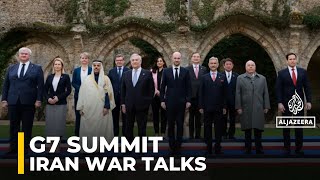 G7 Foreign Ministers Meet Iran War Expected To Dominate Talks In France