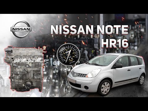 Тест компрессии двигателя HR16  (1.6L) Nissan Note / Tiida