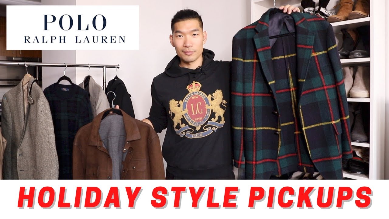 Holiday Style with POLO RALPH LAUREN | Men's Winter Fashion Shop Haul -  YouTube