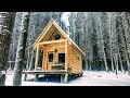 10-minute Off Grid Cabin Build!
