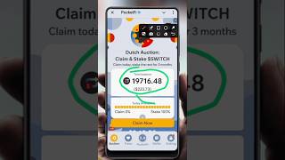 PocketFi Token Listing: How to claim Switch Token, How to Sell PoketFi Token $Switch