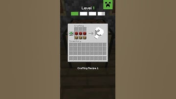 MINECRAFT CRAFTING QUIZ