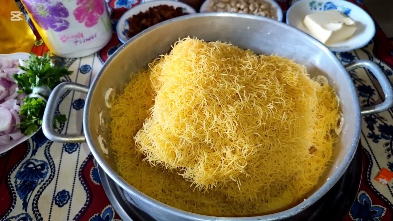 سفة بكمية قليلة ديال لعراسات من ايد الطباخ لقاسمي 🇲🇦👍