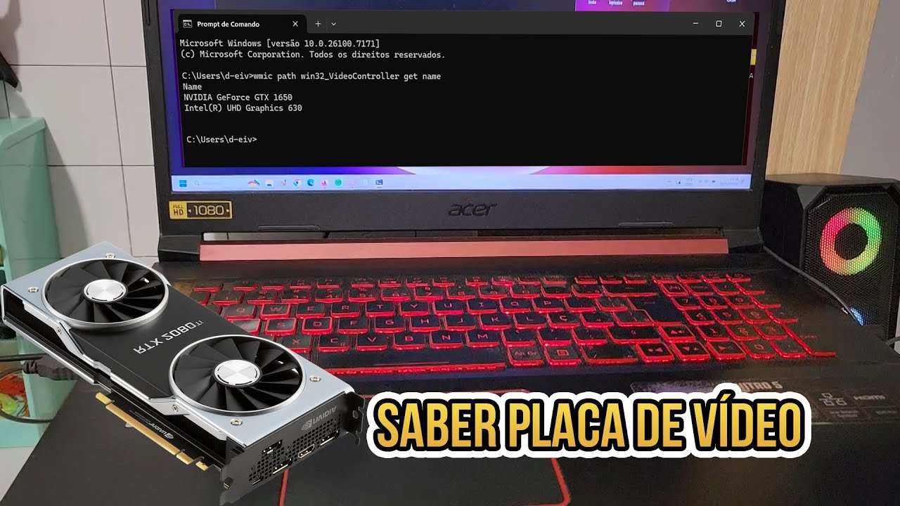 COMO SABER QUAL A PLACA DE VÍDEO DO MEU NOTEBOOK U COMPUTADOR PELO ...