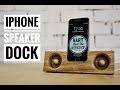 DIY Iphone speaker dock (TUTORIAL)