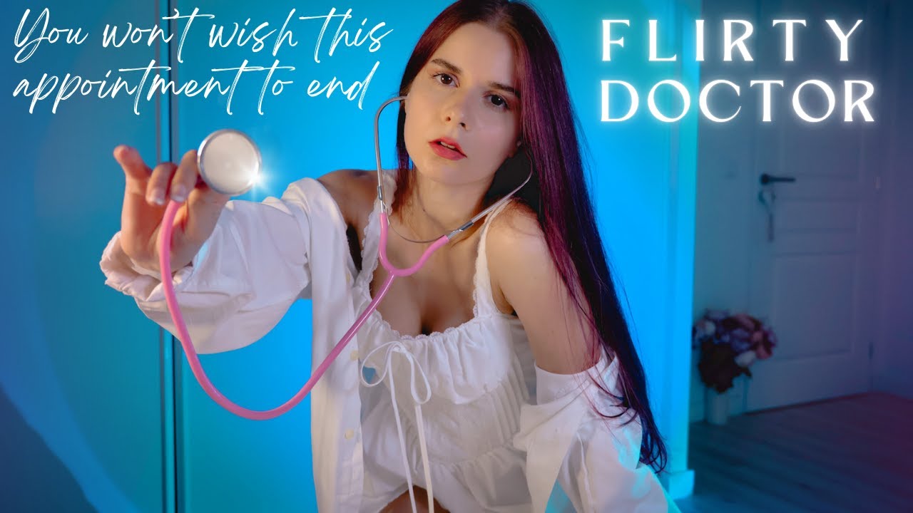 ASMR Roleplay Doctor Cranial Nerve Exam 🩺 ( Flirt, Kisses and Personal Attention )