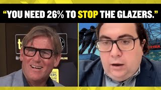 Simon Jordan grills the Man Utd Supporters Trusts Chris Rumfitt about #MUFC fans' wanting more say 🔥