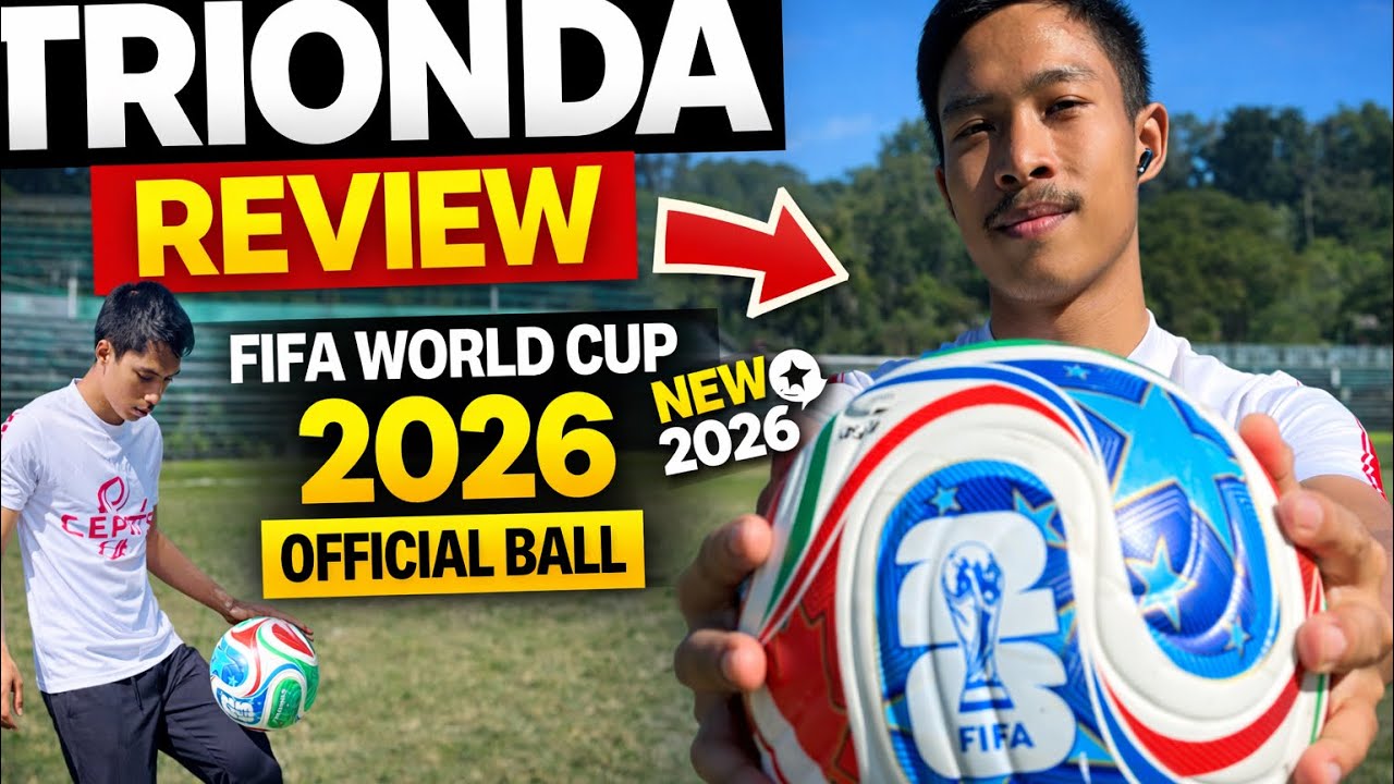 TRIONDA – FIFA World Cup 2026 Official Ball Review | Full Field Test 