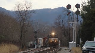 [HD] Chasing NS 202 on Norfolk Southern's Roanoke District (Shenandoah Valley) (12.11.21)