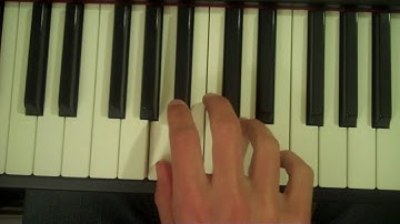 How To Play an Asus4 Chord on Piano