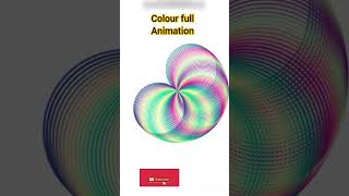 Colour full animation by GeoGebra