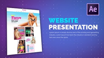 Website Presentation in After Effects | After Effects Tutorial | Effect For You