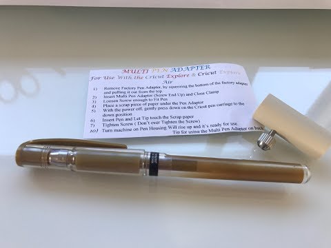 The Ultimate Dollar Hack for Using ANY Pen in the Cricut Explore or Cricut  Maker 