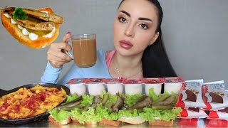 картинка: СЪЕЛА ВСЕ 🤣 Mukbang Ayka Emilly 🌸