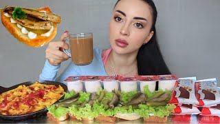 СЪЕЛА ВСЕ 🤣 Mukbang Ayka Emilly 🌸