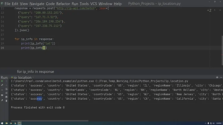 How to Get Location of IP Address using Python