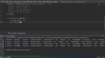 How to Get Location of IP Address using Python