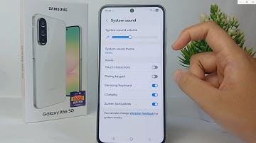 How To Turn Off Keyboard Sounds on Samsung Galaxy A56 5G