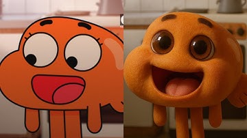 Gumball Characters in Real Life (ChatGPT 4o)