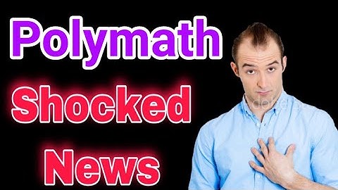 Polymath Shocked News! / Polymath Price Prediction / Polymath News Today