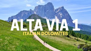 Hiking The Alta Via 1 | 5 Days In The Italian Dolomites