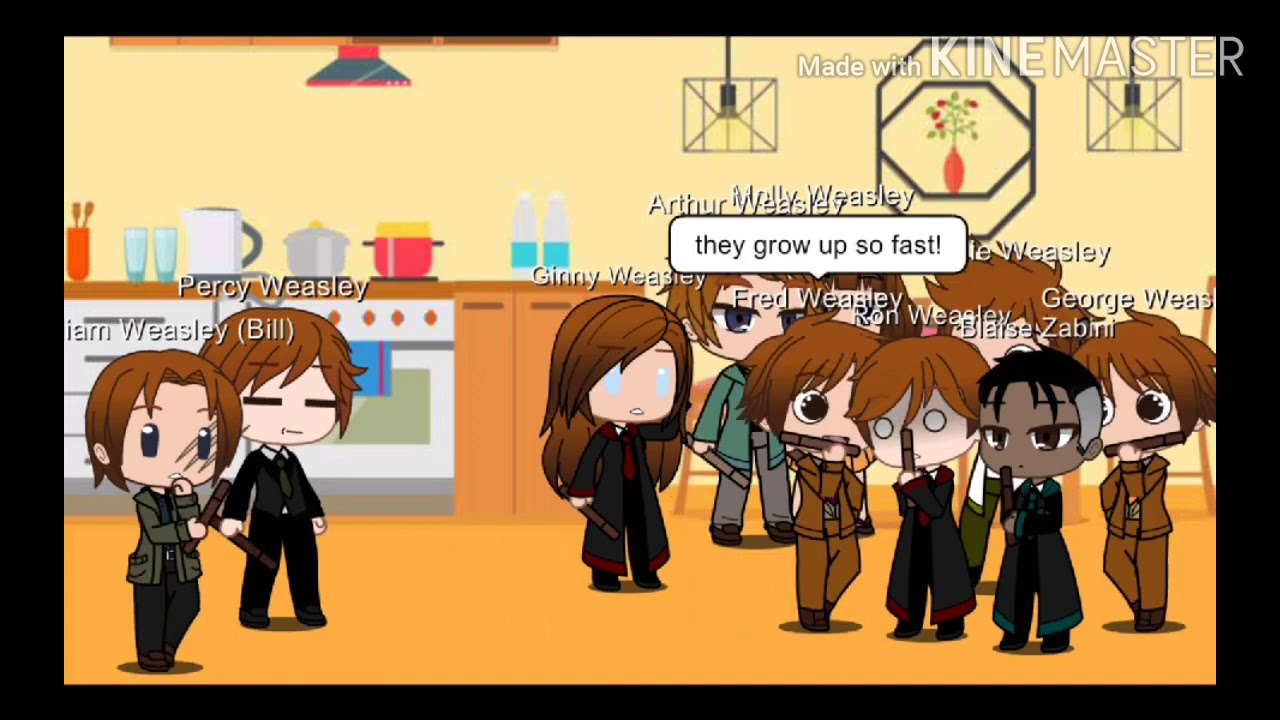 Blairon With the Weasley Family [Harry Potter Gacha Club] |Remake|