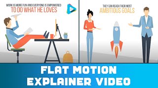 Flat Motion | Explainer Video Production | Best Explainer Video | Cartoon Explainer Video