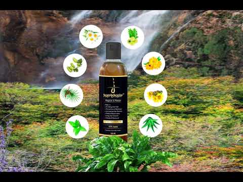 Herbhair Pure Herbal Regrow Retain Hair Oil Youtube