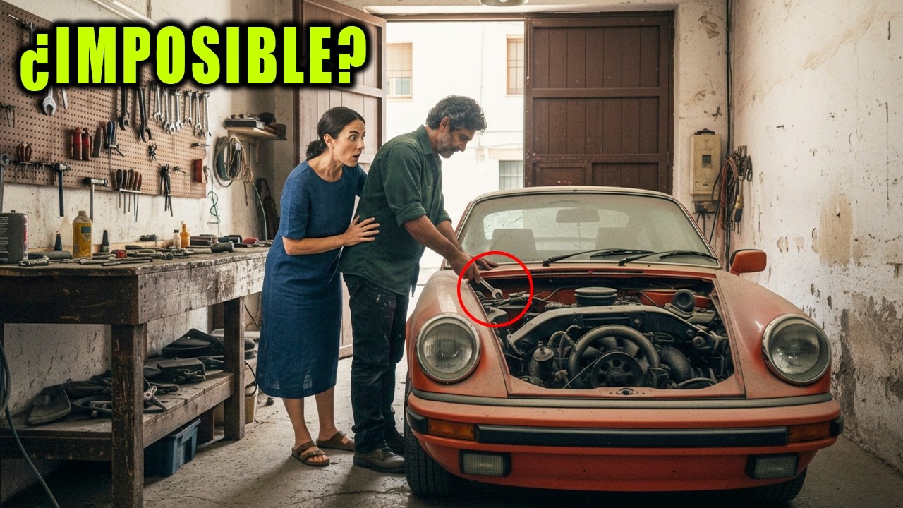 NADIE pudo arrancar este Porsche en 28 años. Él abrió el capó y encontró ESTO