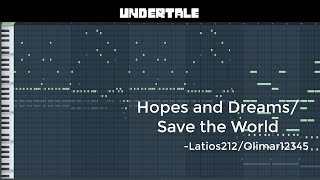 Undertale: Hopes and Dreams/Save the World - Piano Cover