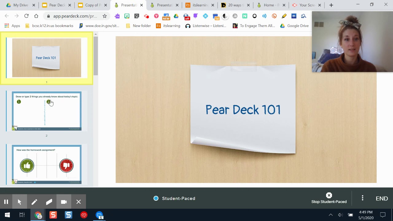 Spice Up Slides: Getting Started with PearDeck Fresh BCSC Tech 5.1.2020