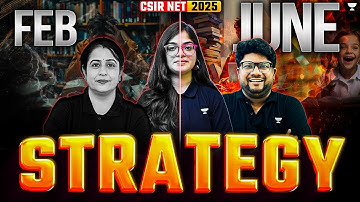 CSIR NET June 2025 Chemistry Strategy | CSIR NET Chemistry June 2025 Preparation