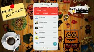 MEGA TV PLAYER: COMO VER TV EN ANDROID 2016/2017 EN TODO EL MUNDO screenshot 3
