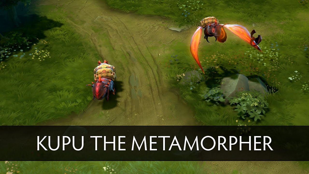 Dota 2 Courier Kupu The Metamorpher Youtube