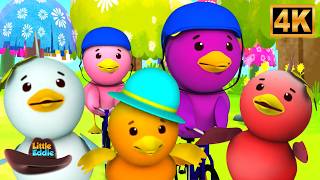 five little ducks ducks song nursery rhymes baby songs children