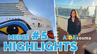 Rebekkas Top 5 Ihre Highlights Auf Aidacosma
