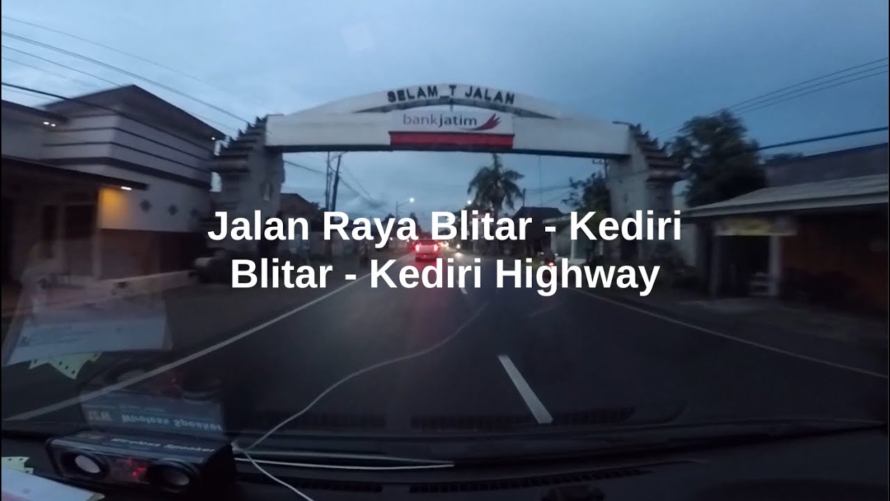 Jalan Raya Blitar - Kediri | Blitar - Kediri Highway