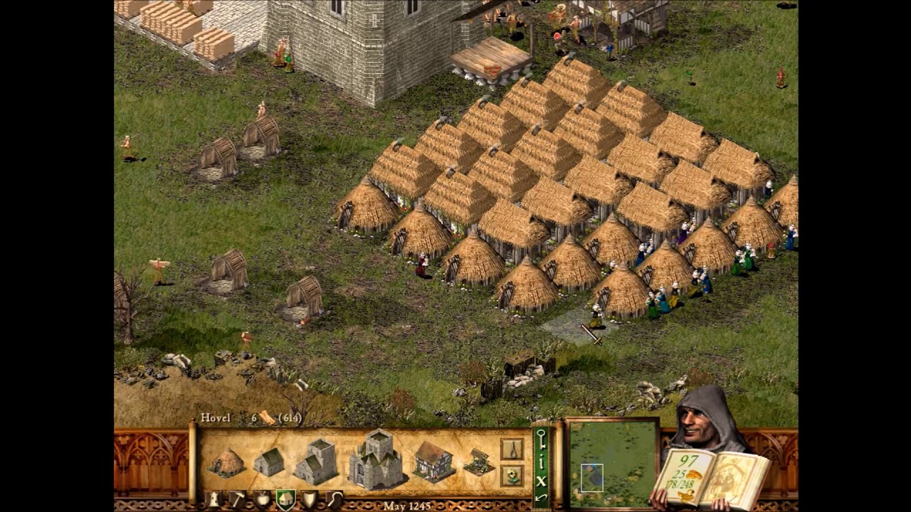 Stronghold Free Build Largest Possible City #1 -Grasslands-