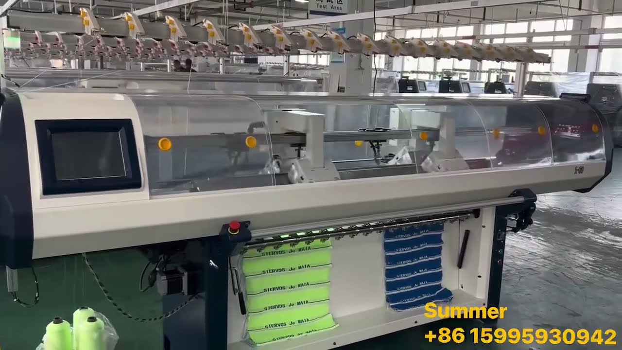 Fully Jacquard Collar Knitting Machine GSJX-1-60