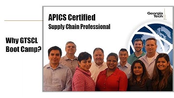 APICS Boot Camp Courses Informational Webinar