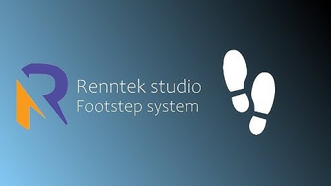 Dynamic Footstep