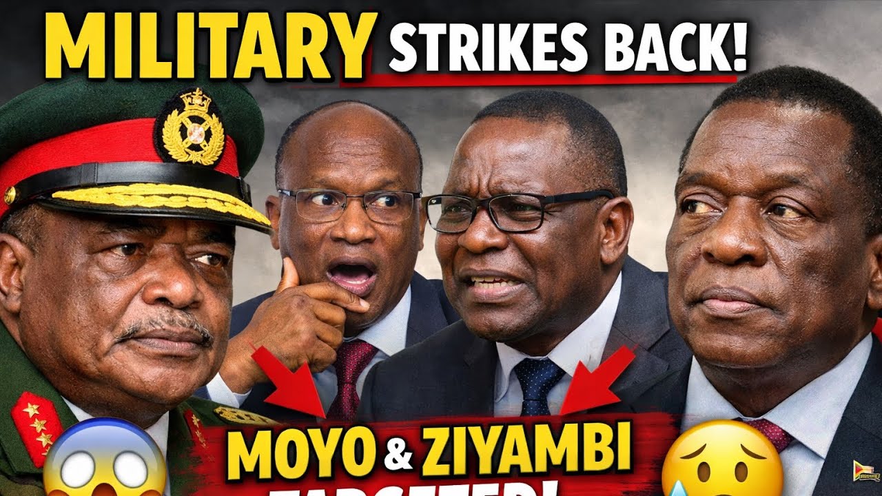 🎴Chiwenga FORCED to Strike! Military TURNS ON Jonathan Moyo & Ziyambi  as SENSITIVE Info LEAKED ! 