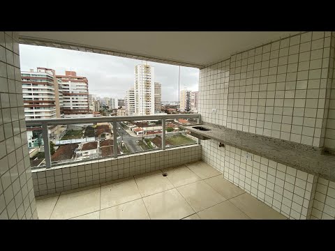 Apartamento novo com 2 suítes à venda, 79 m² por R$ 420.000 - Vila Guilhermina - Praia Grande/SP