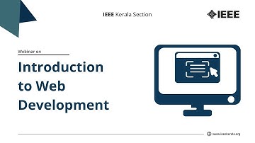 Webinar on Introduction to Web Development