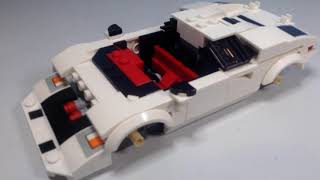Lego ASMR... Lamborghini Countach #asmr #asmrsatisfying #asmrsounds