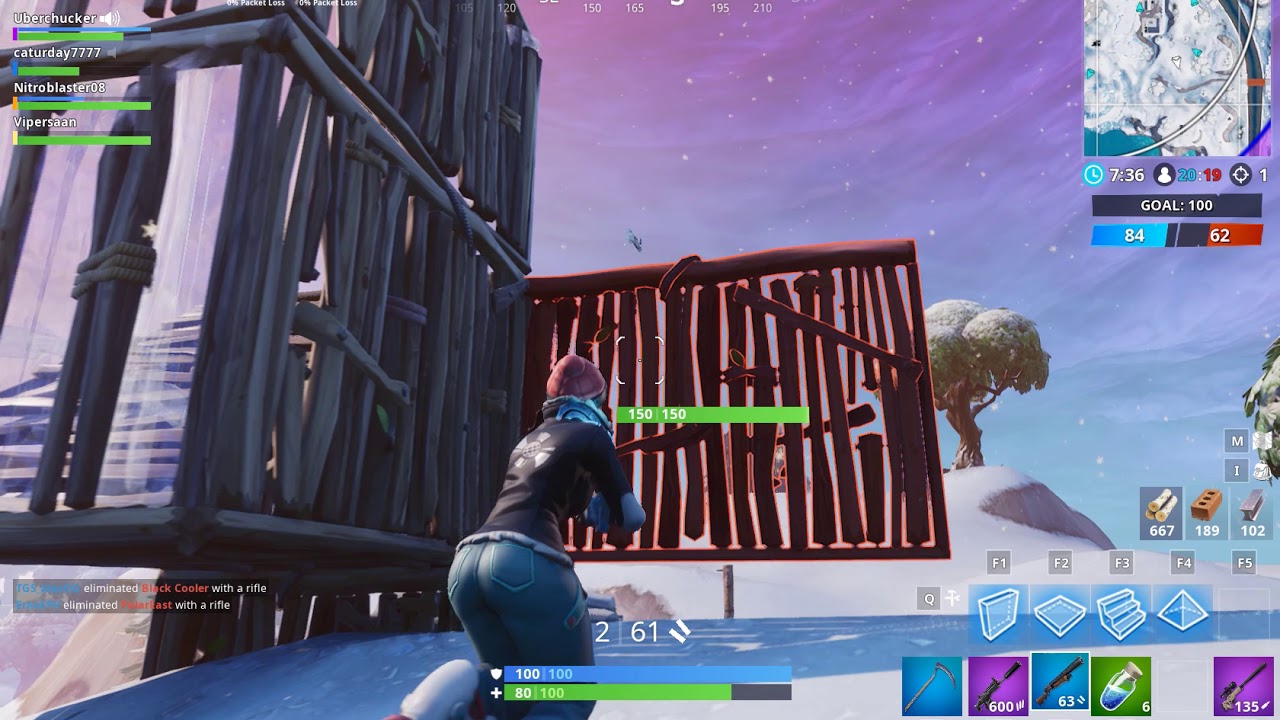 Uber`s attempt at a build battle - Fortnite Battle Royale