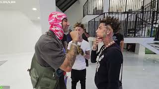 Fousey confronts the Island boys about kissing each other