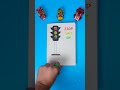 🔋 How To Make A Real Light-Up Paper Traffic Light 🚦✨ #shorts #kidslearning