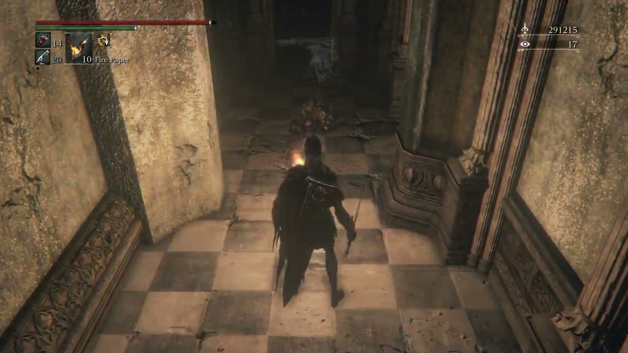 Upper Cathedral Ward Shortcut #1 Bloodborne